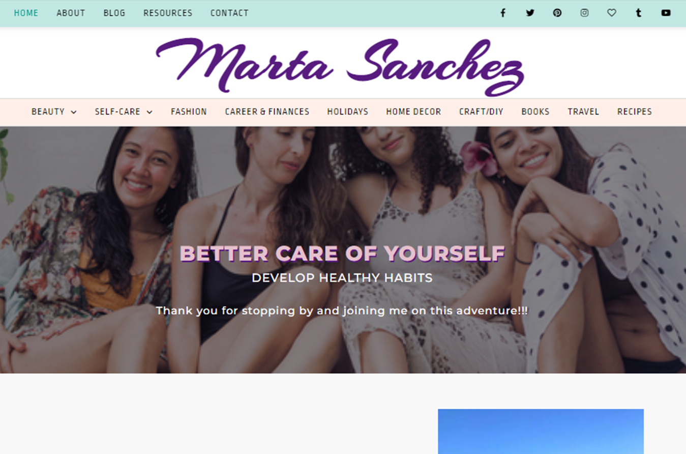 Better Care Yourself WordPress Website Screenshot