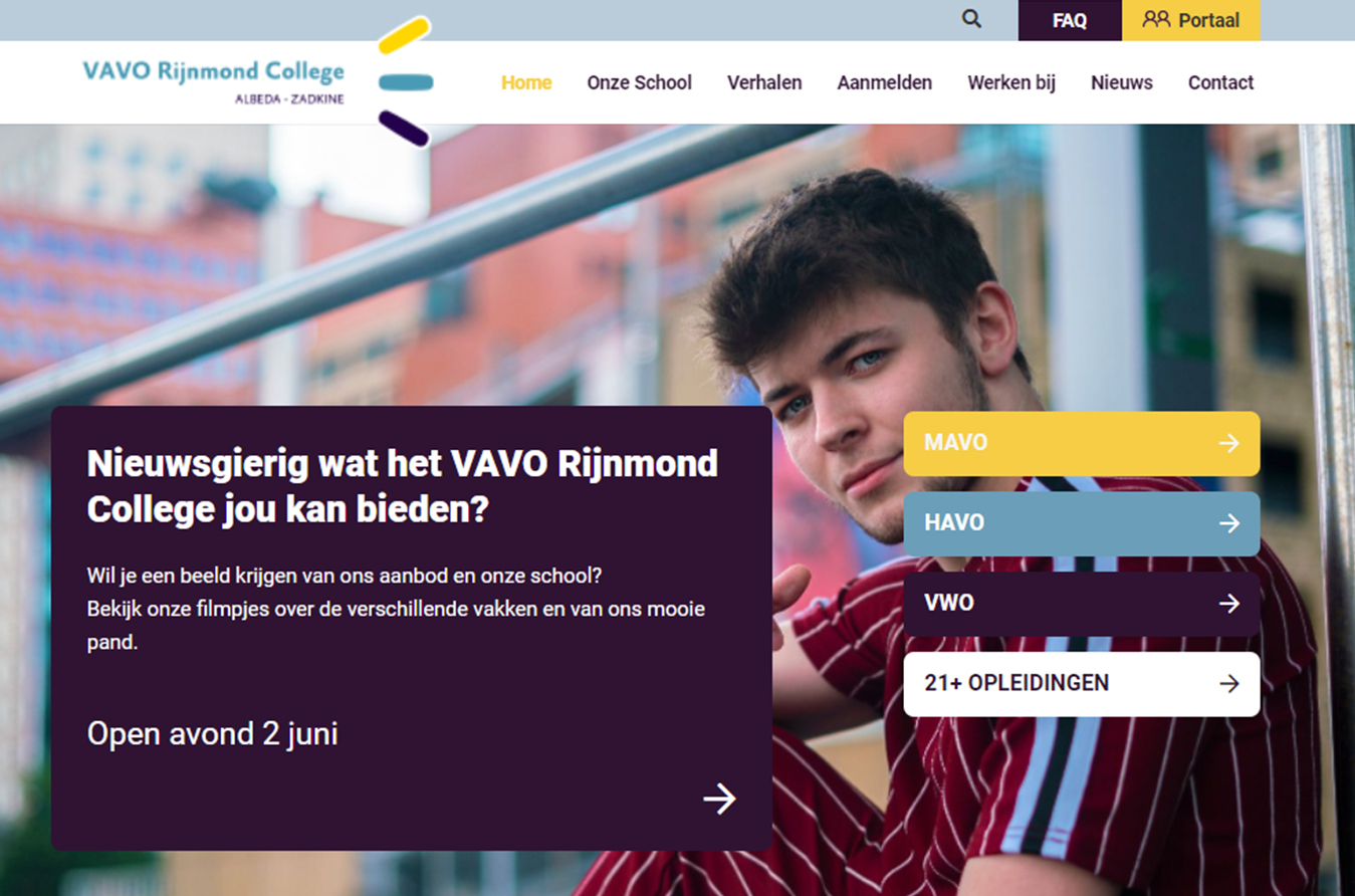 VAVO WordPress Website Screenshot
